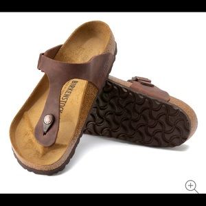 Birkenstock Gizeh Sandal -Habana (size 38) -Like New (worn once, w/ orig. box)